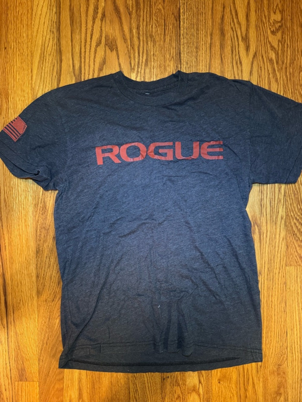 Rogue Men's Navy with Red Logo Short Sleeve Tee